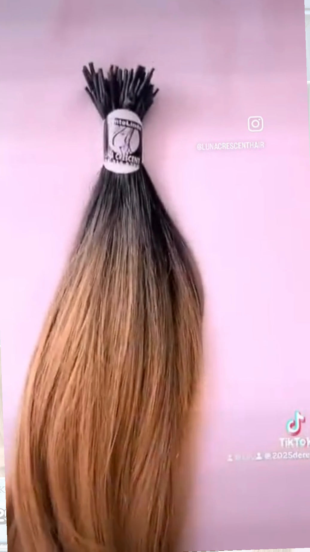 Hair extensión